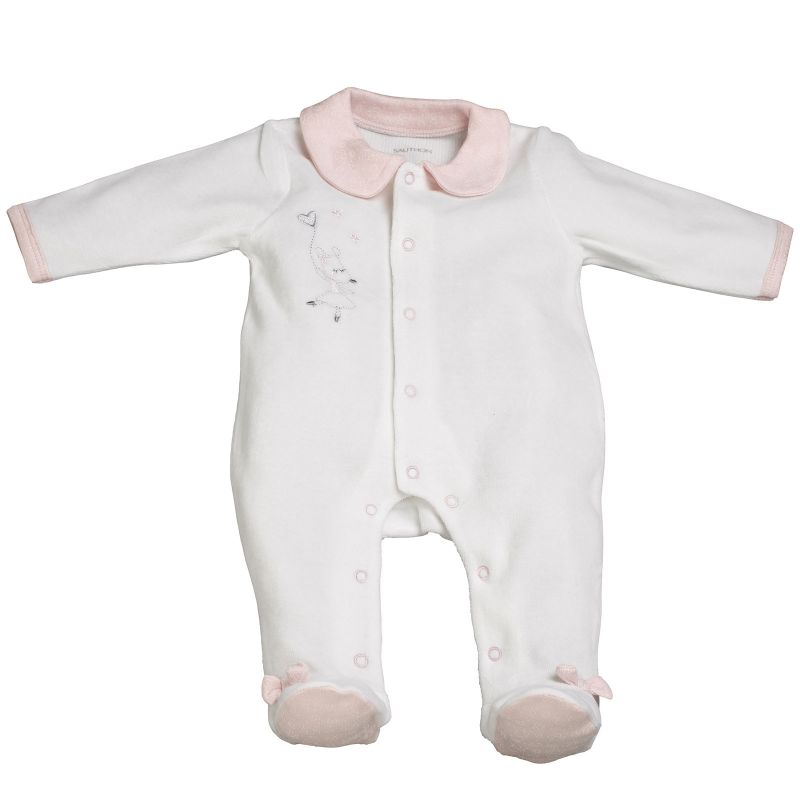 Pyjama chaud Lilibelle blanc (Naissance) Sauthon