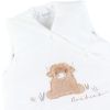 Gigoteuse écrue brodée en Veloudoux (70 cm) Noukie's Produit 6