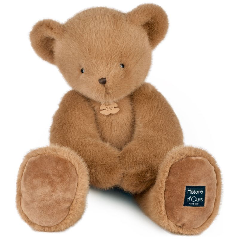 Peluche ours Clémentin Praline Cacahuète (60 cm) Histoire d'Ours Produit 1