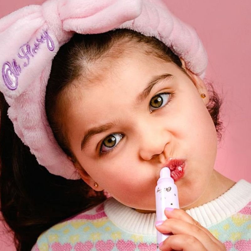 Coffret de 3 Lipgloss parfumés (fraise, barbe à papa et raisin) Oh Flossy Ambiance 6