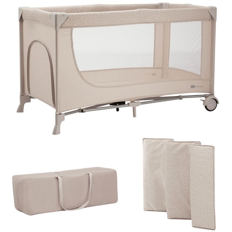 Lit parapluie 2 en 1 Joy 2 Beige Kinderkraft Produit 1