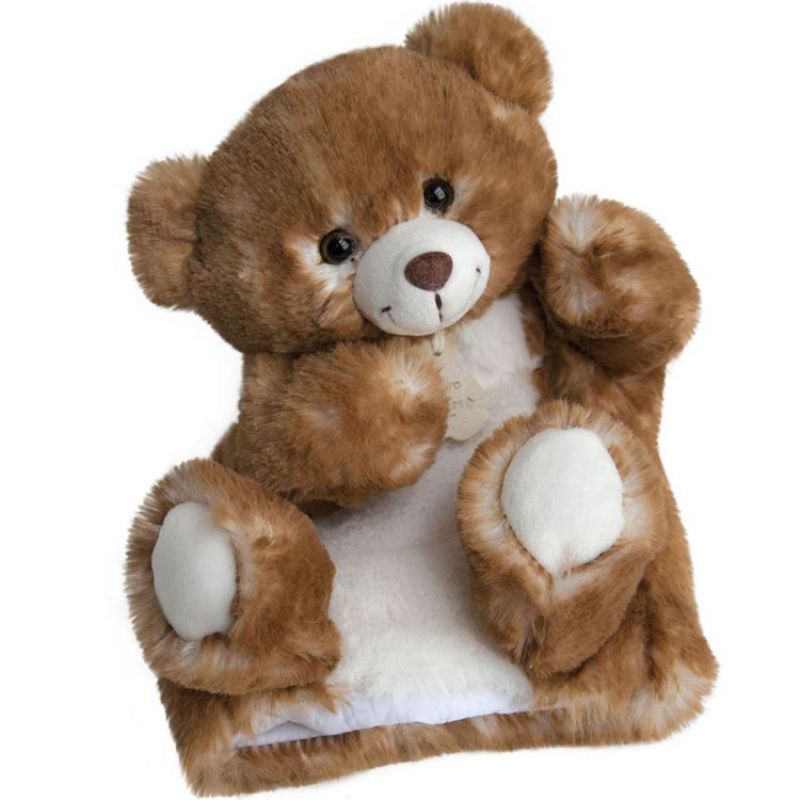 Doudou marionnette Ours Histoire d'Ours