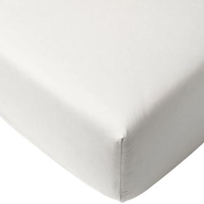 Drap housse en jersey Blanc (50 x 100 cm)