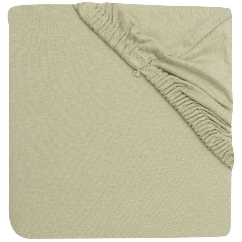 Drap housse en jersey Soft Matcha (60 x 120 cm) Jollein Produit 1
