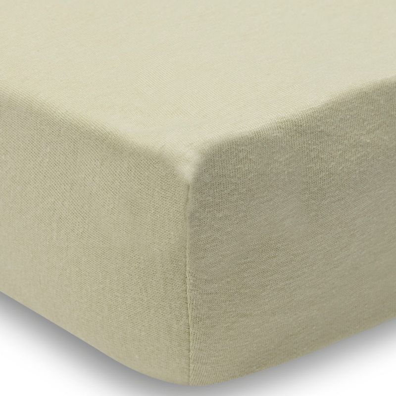 Drap housse en jersey Soft Matcha (60 x 120 cm) Jollein Produit 2