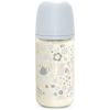 Biberon en verre tétine SXPro M Wonderland Bleu (240Ml) Suavinex Produit 1