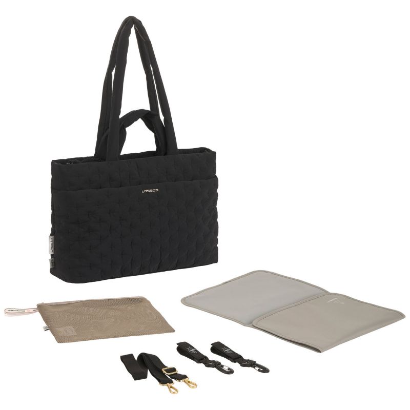 Sac à langer Liva quilté noir Lässig Produit 3