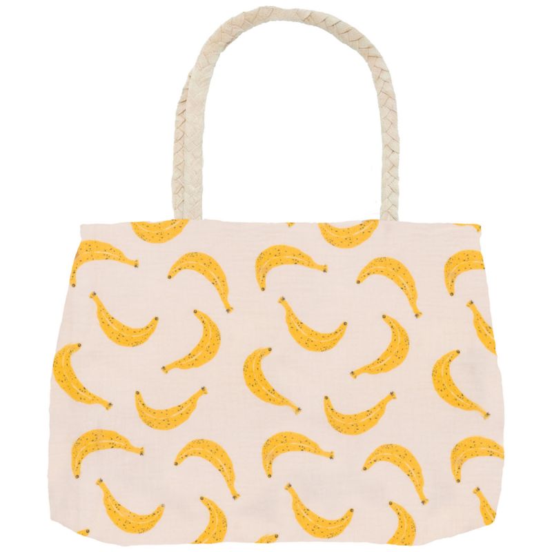 Sac Kasbah anses tressées en gaze de coton bananes BB & Co Produit 1