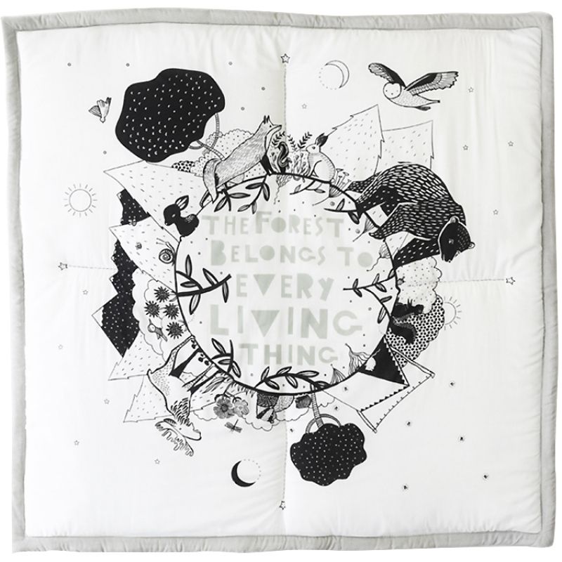 Tapis de jeu Forêt (100 x 100 cm) Wee Gallery