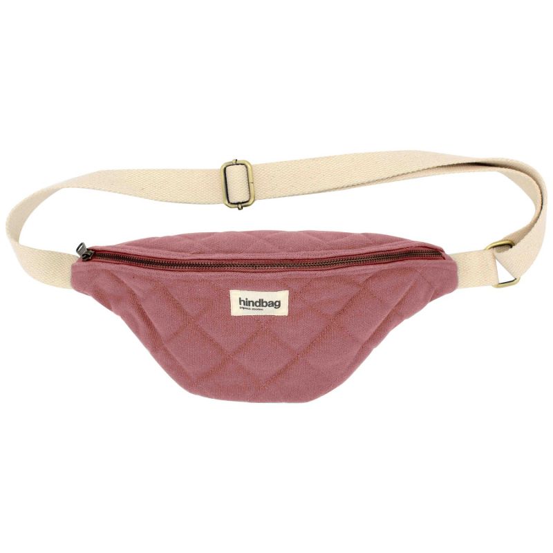 Sac banane Olivia matelassé Rose Blush Hindbag Produit 1