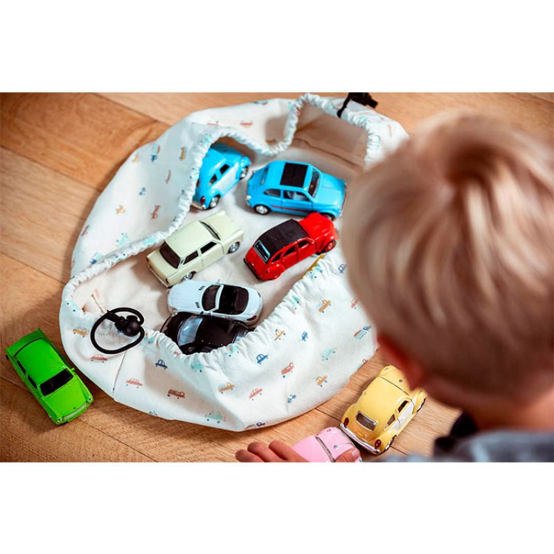 Sac à jouets 2 en 1 Noomad Mini cars Play&Go Ambiance 8