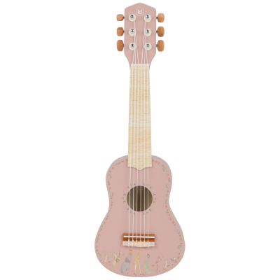Guitare Rose en bois Safari Friends