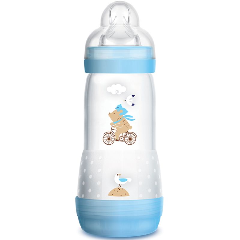 Biberon Easy Start anti-colique ours - débit 3 rapide (320 ml) MAM