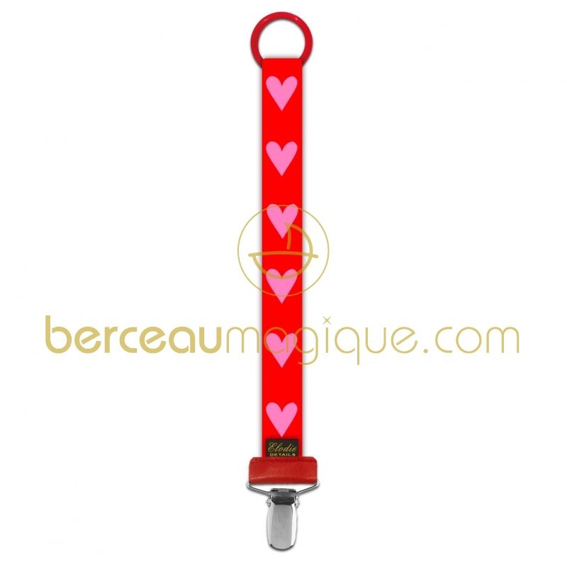 Attache sucette sweet hearts Elodie Details