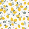 Papier peint citrons Lemons (50 cm x 10 m) - Lilipinso
