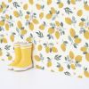 Papier peint citrons Lemons (50 cm x 10 m)  par Lilipinso