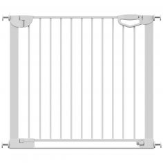 Barrière de sécurité Easylock Flatstep Blanche (90 à 97 cm) - Geuther