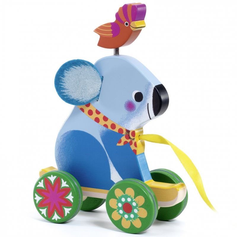 Jouet à tirer Otto le koala Djeco