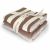 Variation Blanc, marron du produit Lot de 3 lingettes Caramel Sailor (28 x 28 cm) de la marque Babyshower