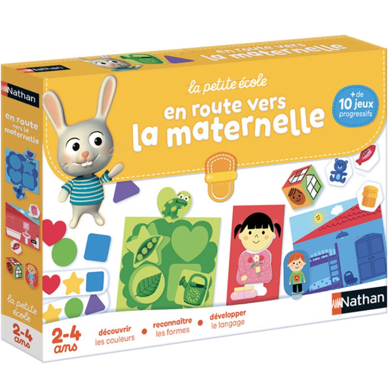 Jeu éducatif En route vers la maternelle Nathan