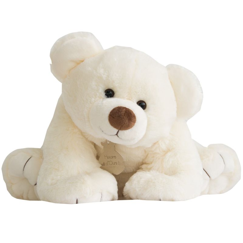 Peluche Gros ours écru (65 cm) Histoire d'Ours