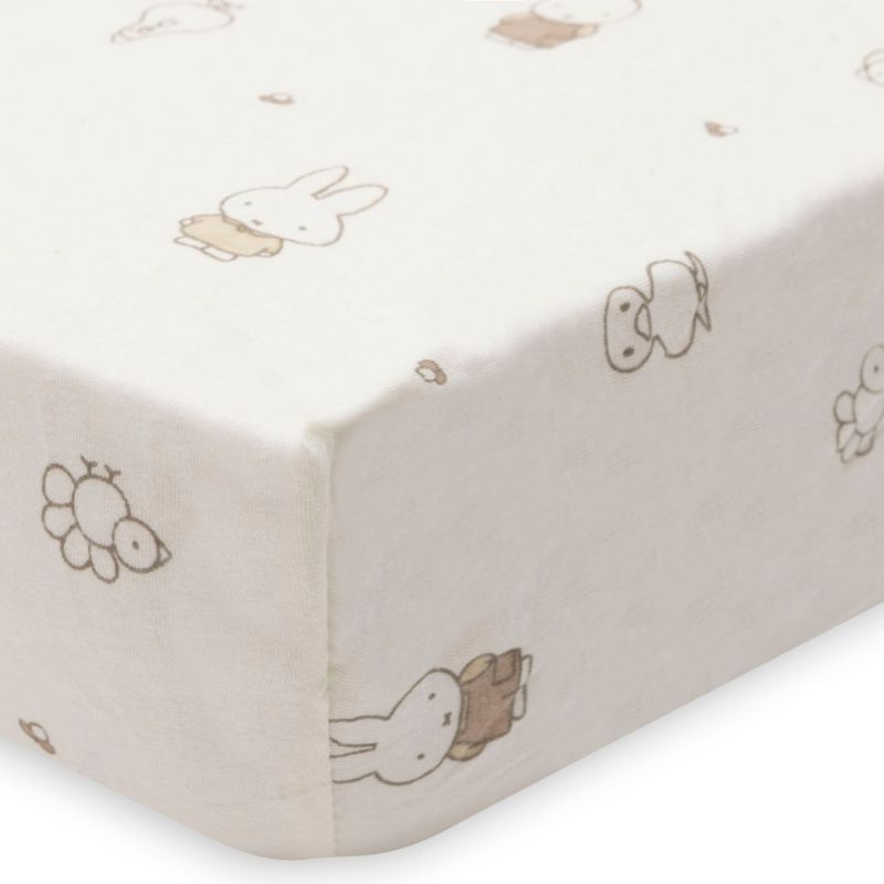 Drap housse en jersey Miffy Family Farm (40 x 80 cm) Jollein Produit 3