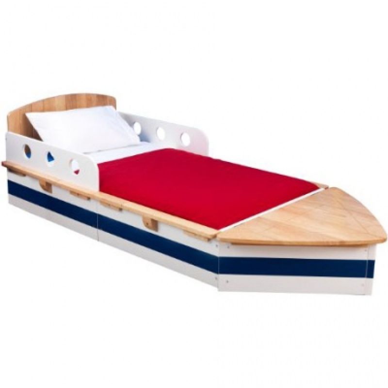 Lit en bois bateau (70 x 140 cm) KidKraft