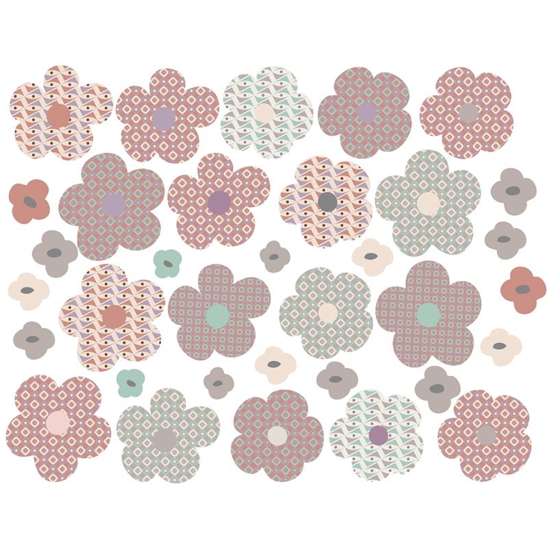 Sticker Coquelicots vintage AFKliving