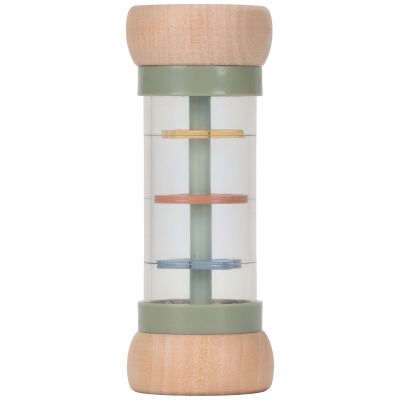 Hochet de pluie en bois Safari Friends