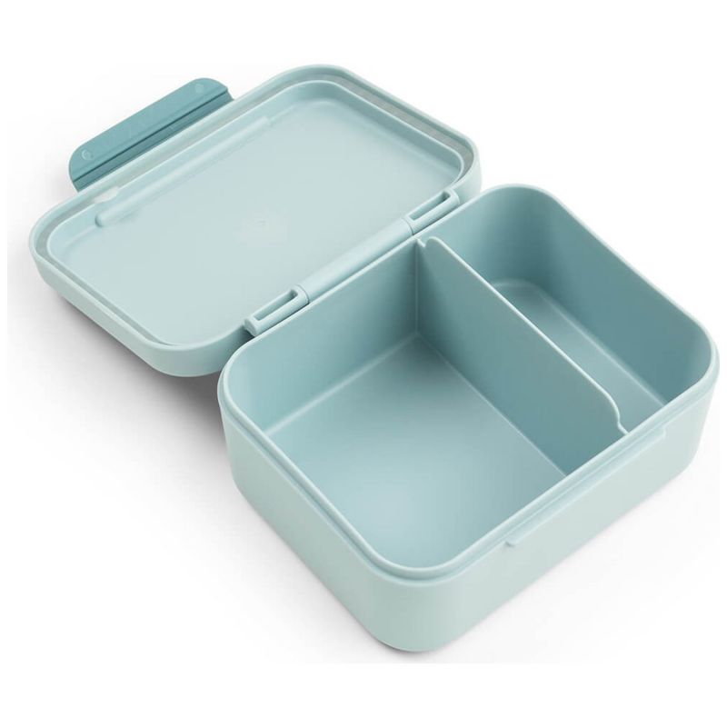 Boîte à goûter PM avec piques snack Tiny farm Bleu Done by Deer Produit 3