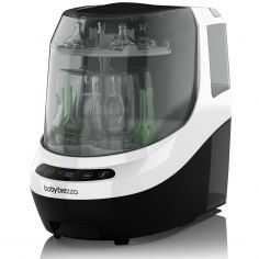 Stérilisateur et sécheur Bottle Washer Pro noir et blanc - BabyBrezza