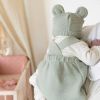 Bonnet de naissance Ours en maille Vert Olive (0-1 mois) Trois Kilos Sept Ambiance 2