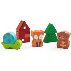 Puzzle en relief Puzz & Match Rainbow (11 pièces)