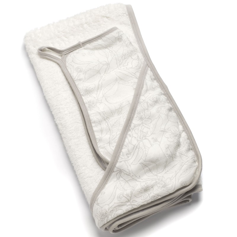 Cape de bain et gant Jardin Storksak