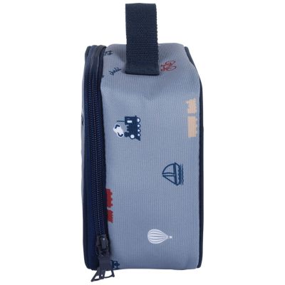 Sac à goûter x Tartine et Chocolat Globe-Trotter Bleu