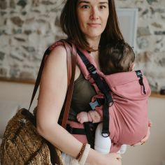 Porte bébé Néo+ Acajou préformé by Néobulle V2