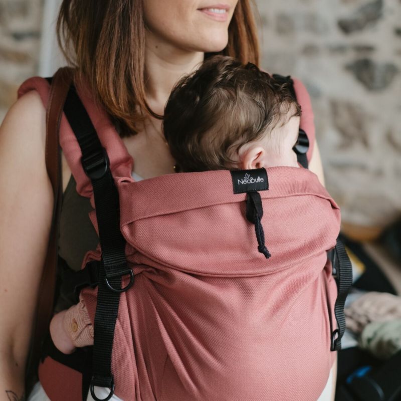 Porte bébé Néo+ Acajou préformé by Néobulle V2 NéoBulle Ambiance 6