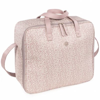 valise de maternité flower mellow rose