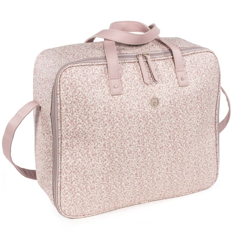Valise de maternité Flower mellow rose Pasito a pasito