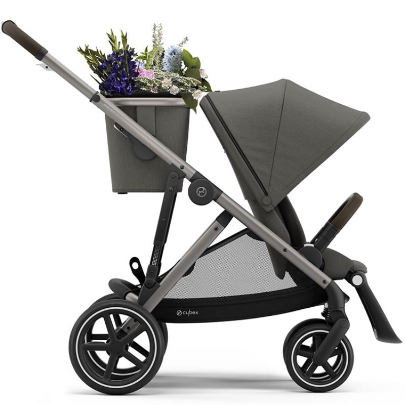 Poussette citadine Gazelle S Soho Grey (châssis bronze) Cybex