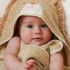 Coffret cadeau de naissance cape de bain et Gant de toilette Lion Little Dutch Ambiance 2