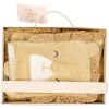 Coffret cadeau de naissance cape de bain et Gant de toilette Lion Little Dutch Packaging 3