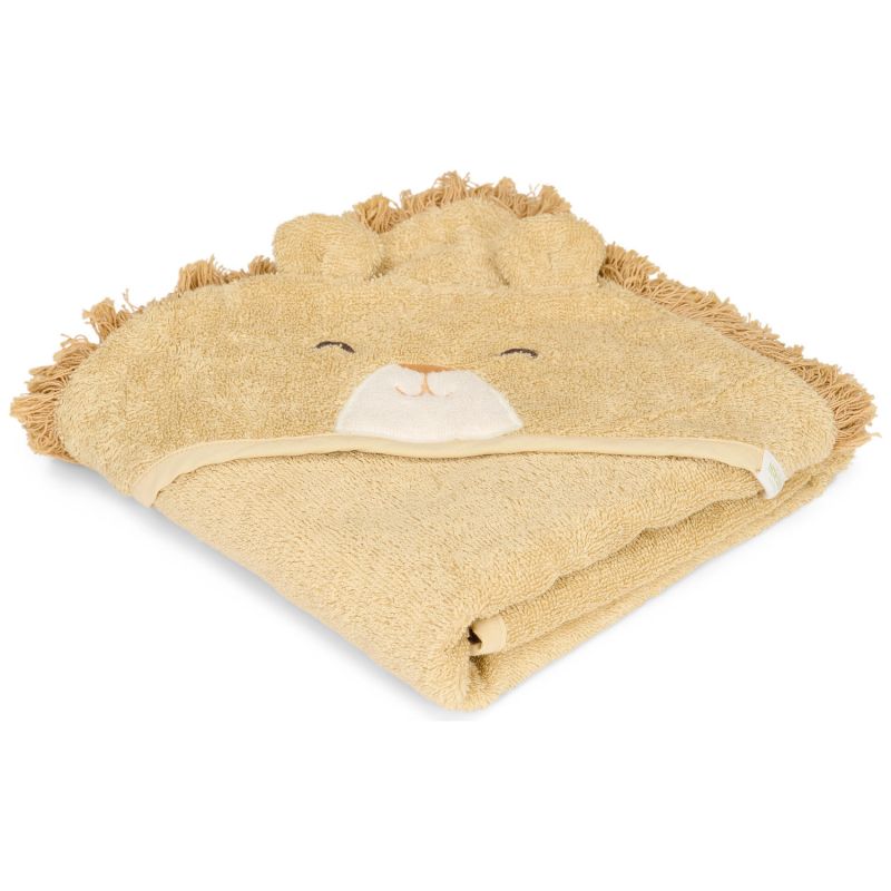 Coffret cadeau de naissance cape de bain et Gant de toilette Lion Little Dutch Produit 5