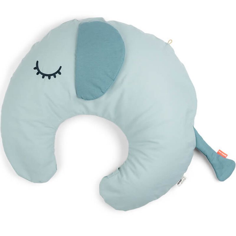 Coussin d'allaitement Elphee Bleu Done by Deer