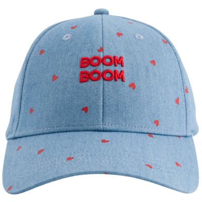 Casquette enfant Badaboom Denim coeurs (9-24 mois)
