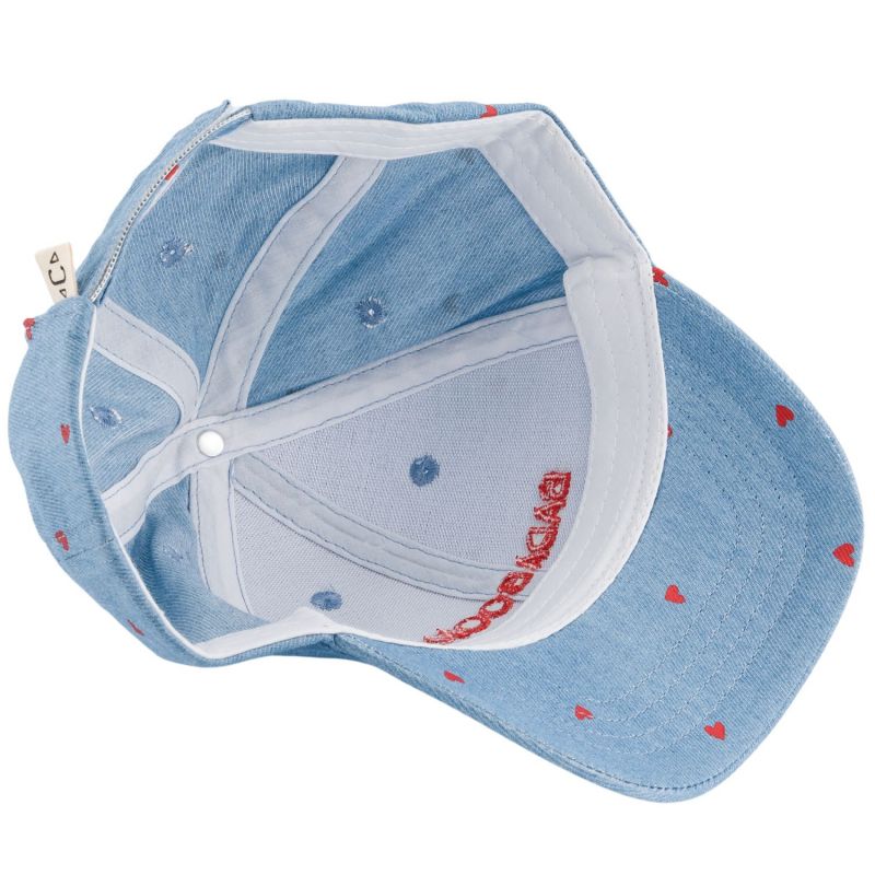 Casquette enfant Badaboom Denim coeurs (9-24 mois) Chamaye Produit 4
