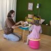 Tabouret modulaire Dynamic small flowers Stapelstein Ambiance 2