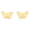 Boucles d'oreilles Papillons (or jaune 750°) - Berceau magique bijoux