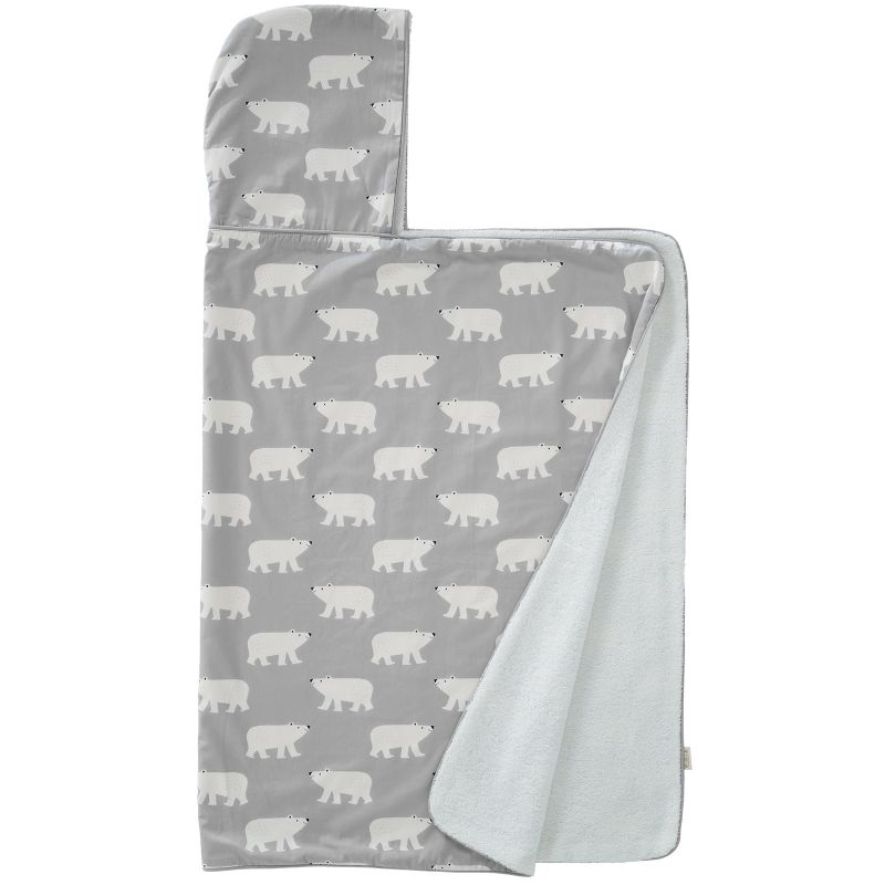 Grande cape de bain Ours polaire (100 x 75 cm) Fresk