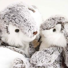 Peluche Lapin marius (50 cm)